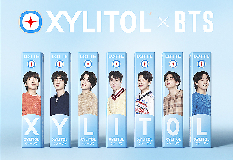 ロッテ キシリトール XYLITOL×BTS Smile 新CM 冬ver.公開！ BTSデザイン キシリトールガム も 10/4 新発売！ |  tokyo chips