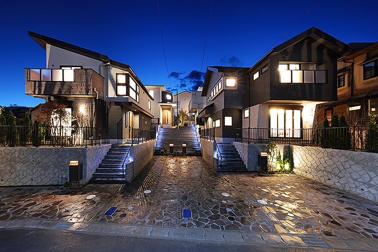 8000万円超の新高級邸宅「ザ・プルーヴ 船橋 海神」 11月から見学会開催、ポラス 中央住宅がつくる4邸だけの高台立地＆風致地区の新コンセプト居住空間