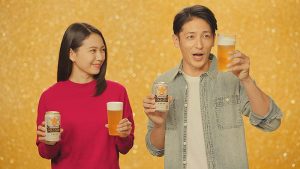 サッポロ GOLD STAR 新TVCMに 玉木宏 二階堂ふみ「もったいないです、飲まないと！」ヱビスビールと黒ラベルのいいとこどり、2人のインタビュー映像も公開！