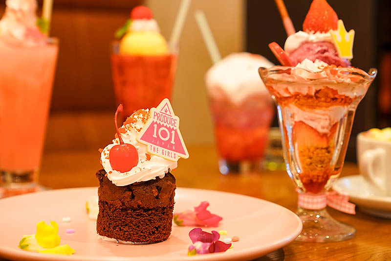 「PRODUCE101 JAPAN THE GIRLS」タワーレコードコラボカフェ本日より開催！