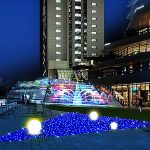 ウォーターズ竹芝でプロジェクションマッピング「碧の奇跡」12/15～12/25 初開催！ 冒険と魔法のような出会いが織りなす光の体験をここで、12/22～24はJREポイント＆カードもお得に