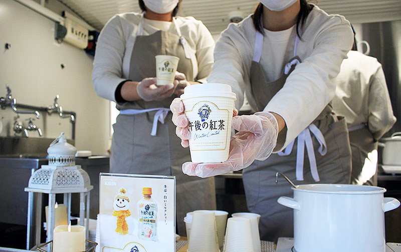 午後の紅茶 ホットミルクティー＆チョコレートティーラテで心も身体も