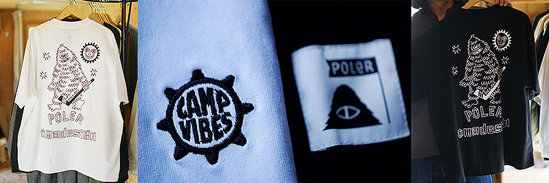 世界初！ POLeR × omadesign Tシャツ「雪男」Tシャツ 5/7.11.12 の3日間だけインスタグラム限定販売！ 廃版ピスネームも復活