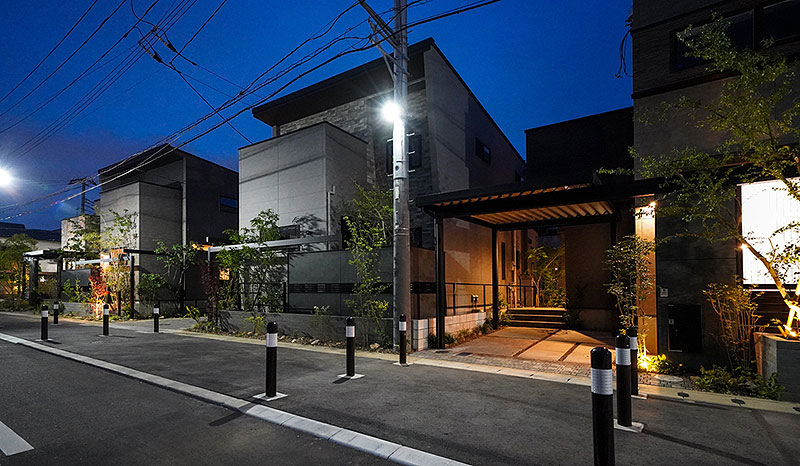 ポラス「プロセニアム本八幡」全16棟＿駅まで18分で5千万円台～すでに7割以上が売約済みの理由、転回道路やデザインフレームでつながる“安心”と高級ホテルの“質感”