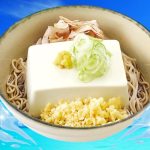 小田急線沿線「箱根そば」に登場!冷ややっこ?いいえ違います、おそばです