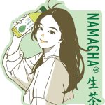 キリン 生茶&出口夏希 レトロポップアートが渋谷に出現♪ 11/16~17 には無料でキリン 生茶が手に入る「生茶アート自販機」も登場! 現地プレゼントもいろいろ