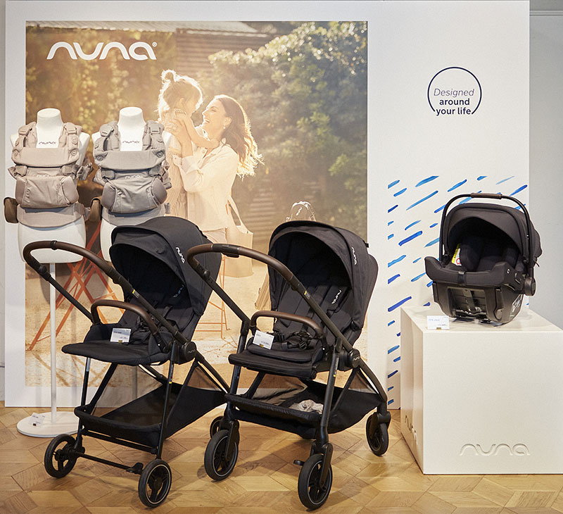 オランダ発 nuna ヌナ 高品質ベビーカー SWIV IXXA TRVL を