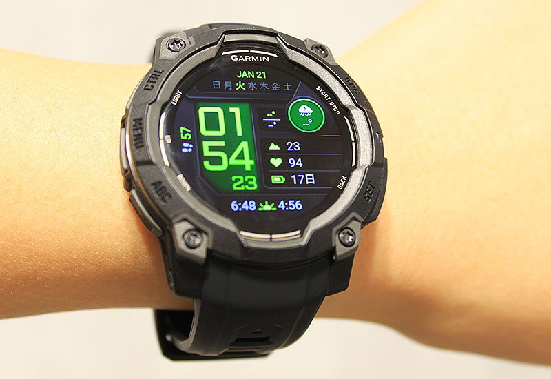 アメリカ発 Garmin ガーミン 高機能 GPS ウォッチ「Instinct 3
