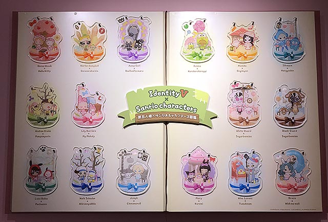 第五人格×サンリオキャラクターズ展　特典16種　コンプリートセット 第五人格×サンリオキャラクターズ」展 | 東京アニメセンター in
