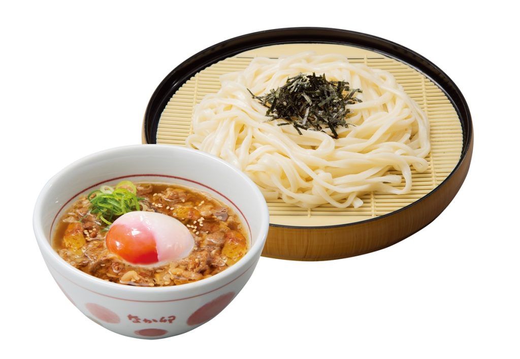 【なか卯】秋の訪れを告げる一杯！とろ〜り温玉と牛肉の旨みが絡み合う「月見温たま牛肉つけうどん」が季節限定で登場