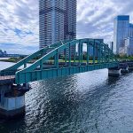 9/19 一般公開 東京 旧晴海鉄道橋 に 加藤製作所 昭和33年製機関車 D25-3 解説パネル＆銘板を展示　高度経済成長期の物流を支えた産業遺産　臨港鉄道 港湾局専用線 晴海線 跡地に