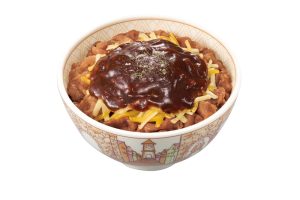 濃厚な味わいの虜になりそう……牛丼にデミグラと3種チーズの波が押し寄せる！すき家「デミグラスチーズ牛丼」が2月5日登場