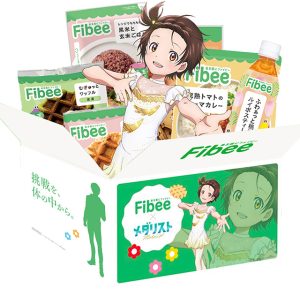 Mizkan ミツカン Fibee ファイビー＆アニメ メダリスト　特別セット 1/21～2/20 数量発売☆　しかもめちゃ★なアクスタもらえる！ 定期便2回目でステッカーもゲト♪ おいしい腸活サポート◎