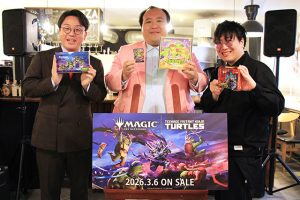 マジック：ザ・ギャザリング｜ミュータント タートルズ 3/6 世界同時発売☆ ママタルト大鶴檜原がいち早く対戦ｗ 全世代がハマるエモさ満載◎　3/6 統率者戦 YouTube 公開　注目ビジュCK！